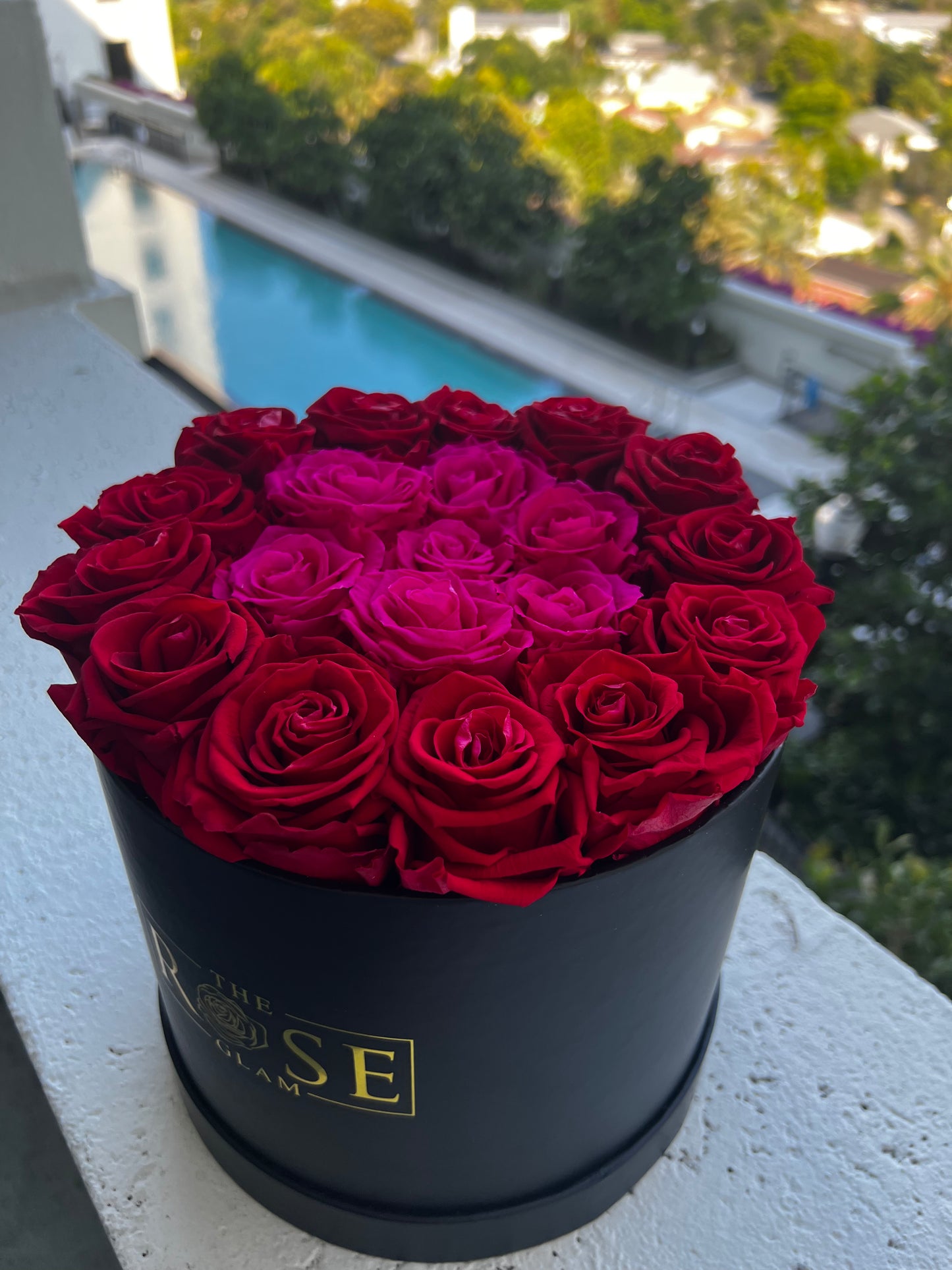 Round Rose Box